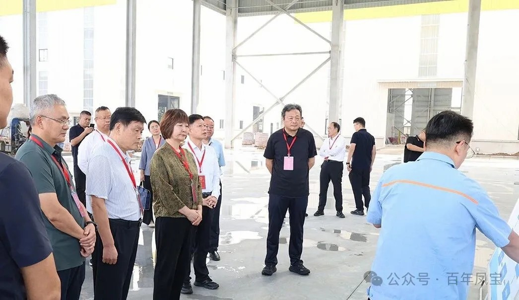 林州市人大工作组视察华体会在线平台（中国）官网管业860项目和大通物流园拆车项目